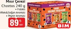 CHEETOS MISIR ÇEREZİ 240 G fiyat ve kampanya bilgisi